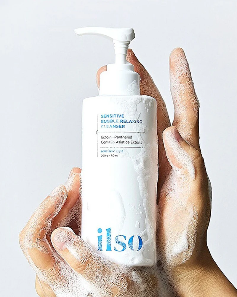 ilso Sensitive Bubble Relaxing Cleanser - Image 4