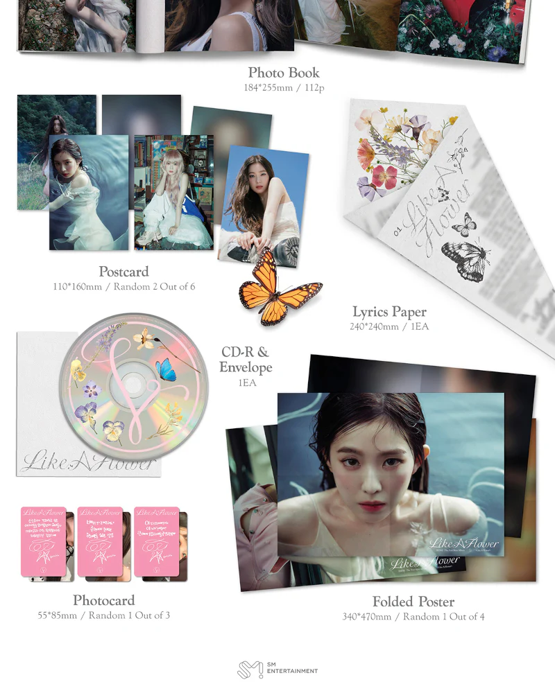 IRENE (Red Velvet) - 1st mini album [Like A Flower] (Photo Book Ver.) - Image 3
