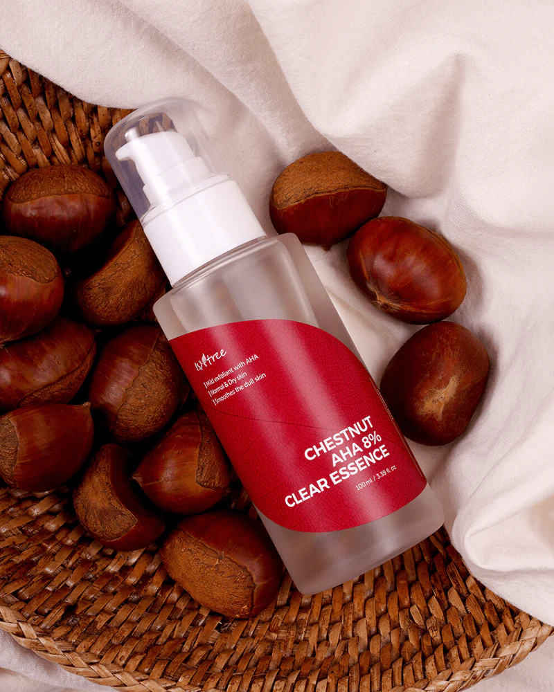 ISNTREE Chestnut AHA 8% Clear Essence (Renewal) - Image 2