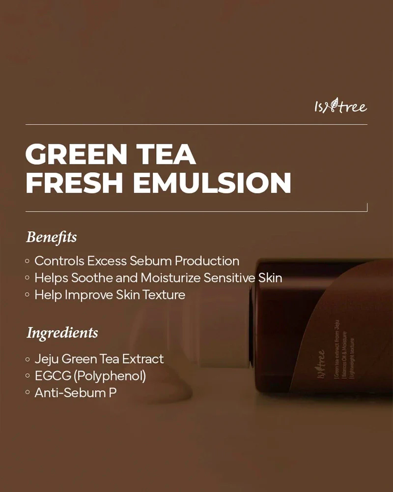 ISNTREE Green Tea Fresh Emulsion - Image 4