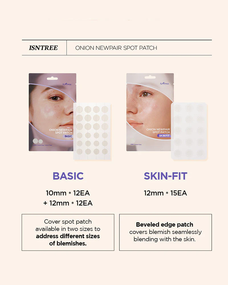 ISNTREE Onion Newpair Spot Patch Skin Fit (15 Patches) - Image 12