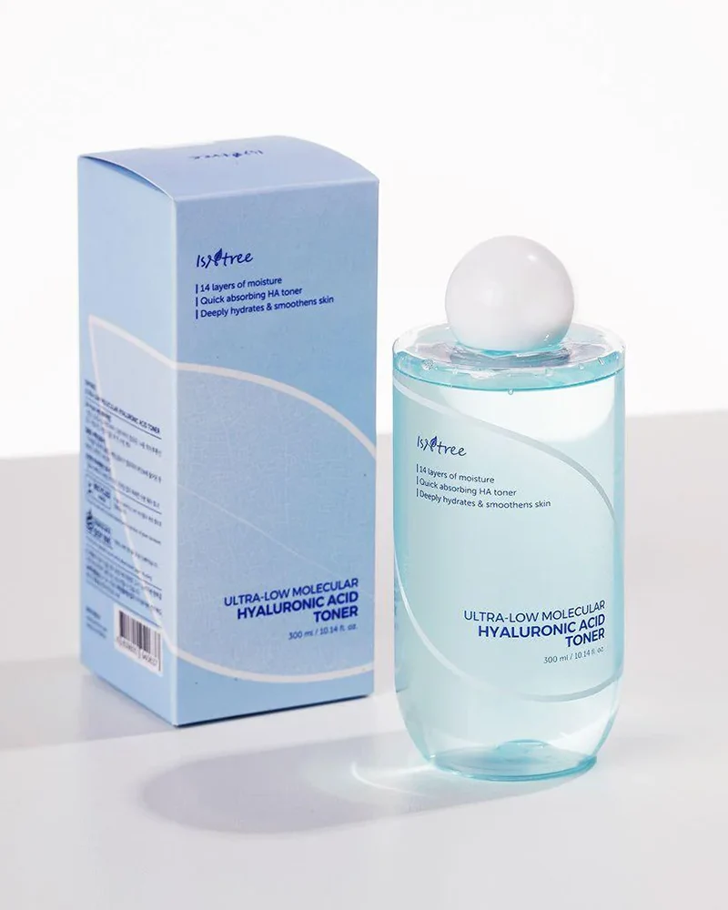 ISNTREE Ultra Molecular Hyaluronic Acid Toner 300ml