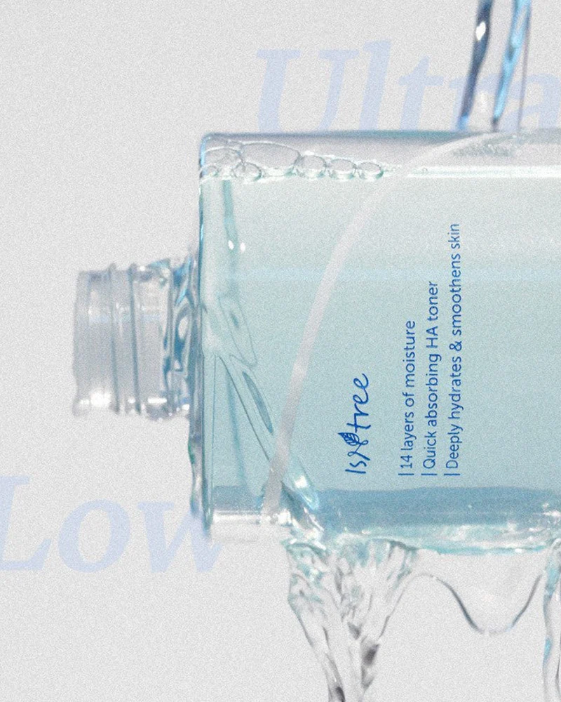 ISNTREE Ultra Molecular Hyaluronic Acid Toner 300ml - Image 4