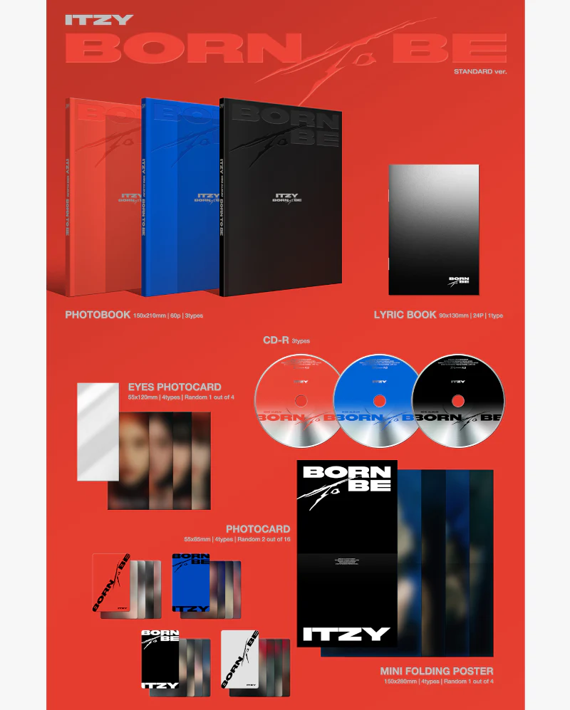 ITZY - [BORN TO BE] (STANDARD Ver.) (3 Versions) - Image 2