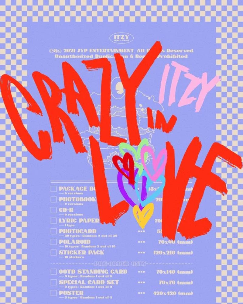 ITZY - ITZY THE 1ST ALBUM CRAZY IN LOVE - Image 2