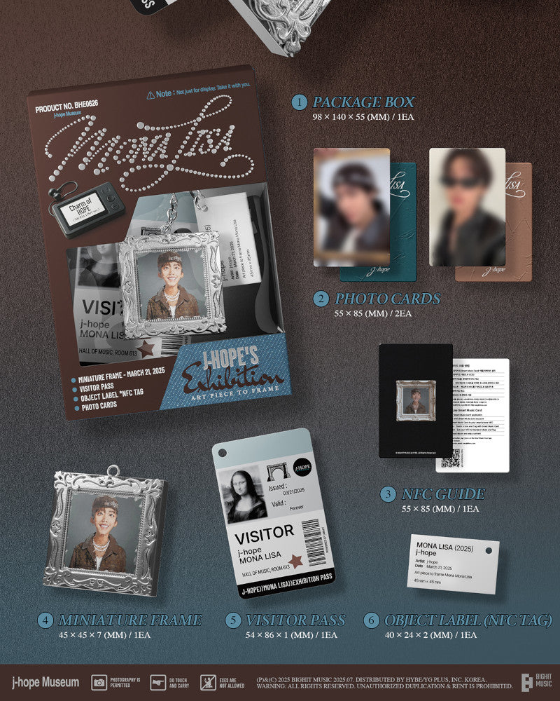 J-hope - [Charm of HOPE] ('MONA LISA' ver.) - Image 3