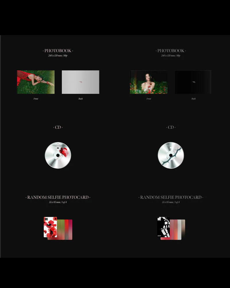 JISOO - JISOO FIRST SINGLE ALBUM [ME] (2 VERSIONS) - Image 3