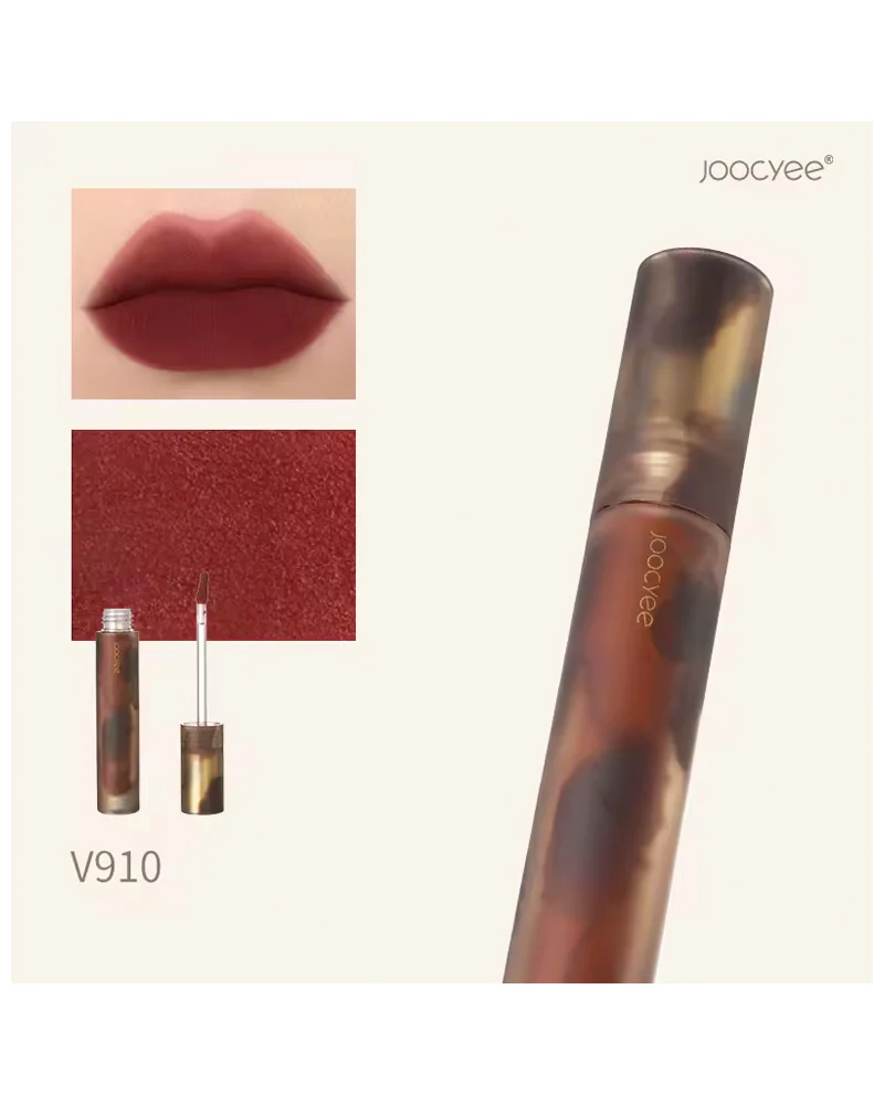 JOOCYEE Motion Color Fluffy Matte Lip Gloss - Image 4