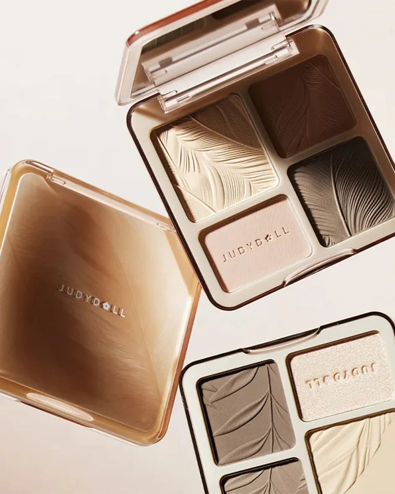 JUDYDOLL 2-In-1 Highlighter & Contour Palette - Image 2