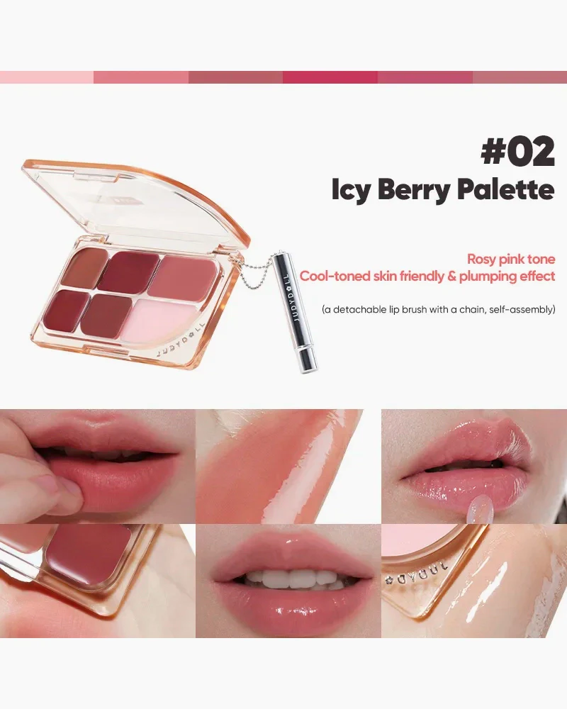 JUDYDOLL Multi-Use Lip Palette - Image 8