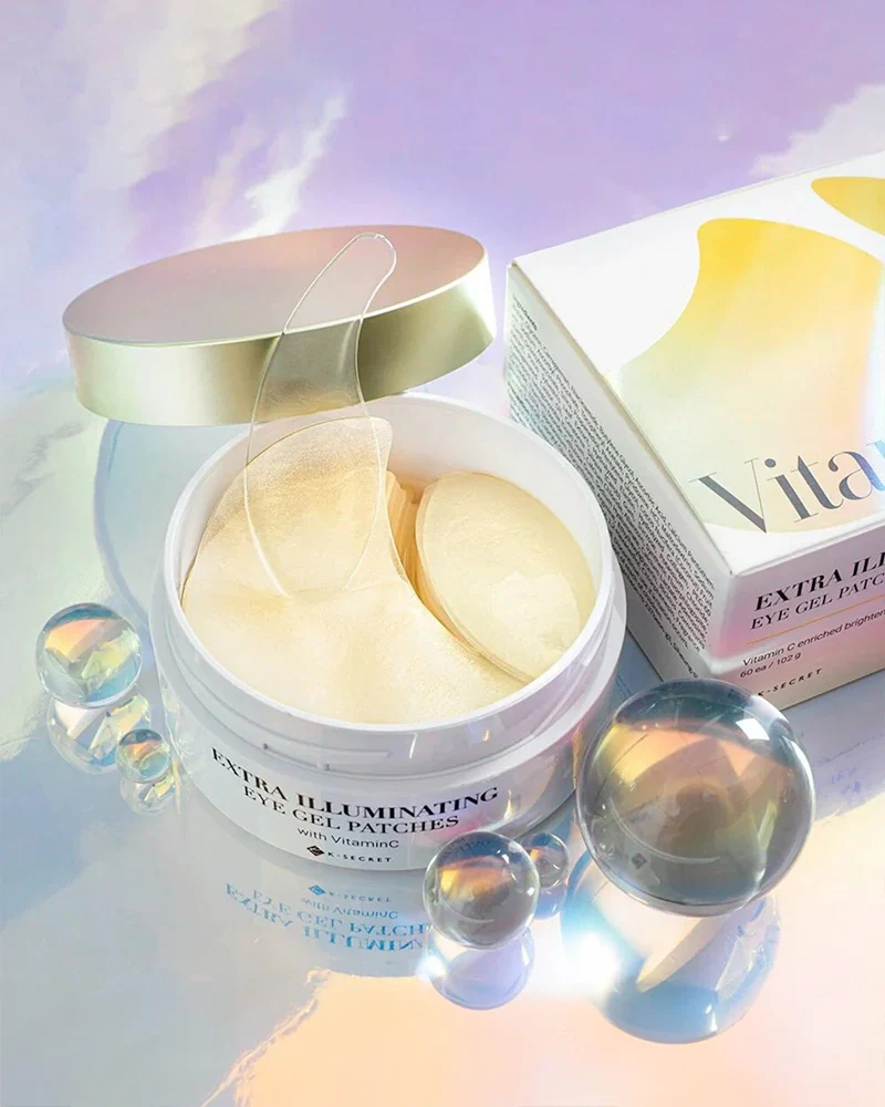 K-SECRET Extra Illuminating Eye Gel Patches: Vitamin C - Image 2