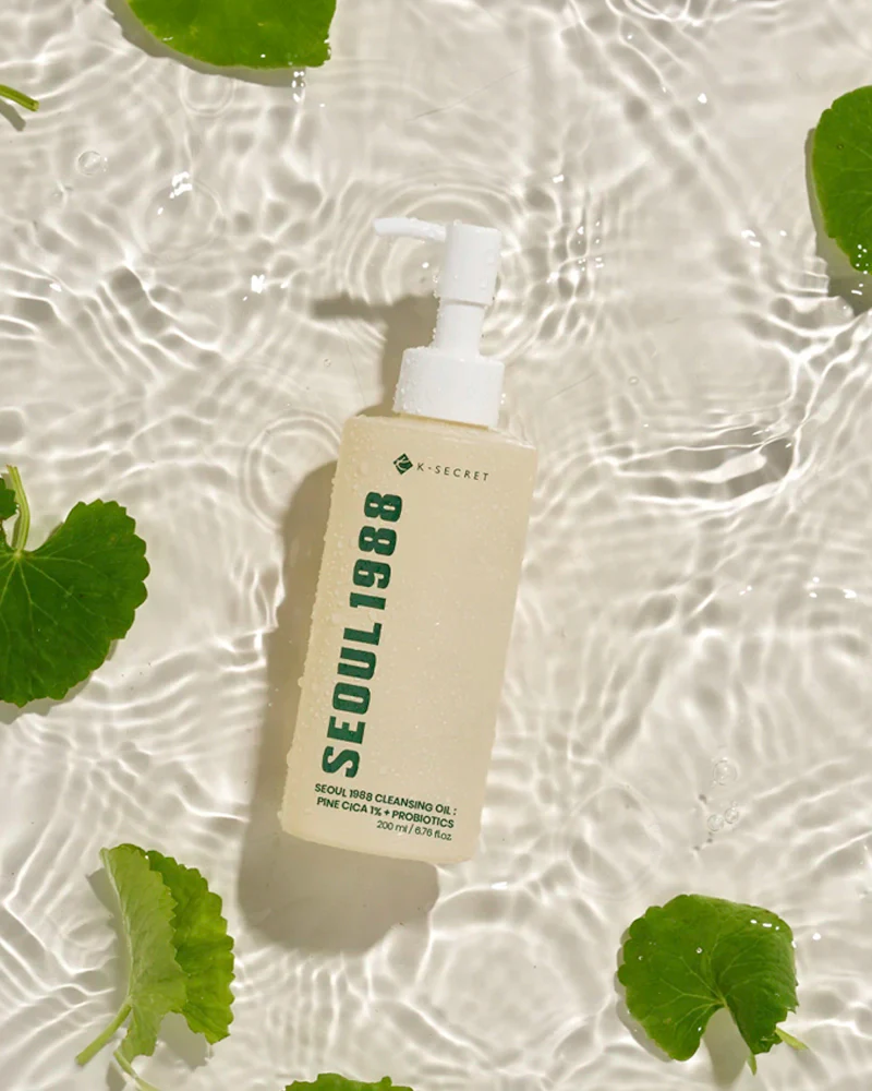 K-SECRET SEOUL 1988 Cleansing Oil: Pine Cica 1% + Probiotics