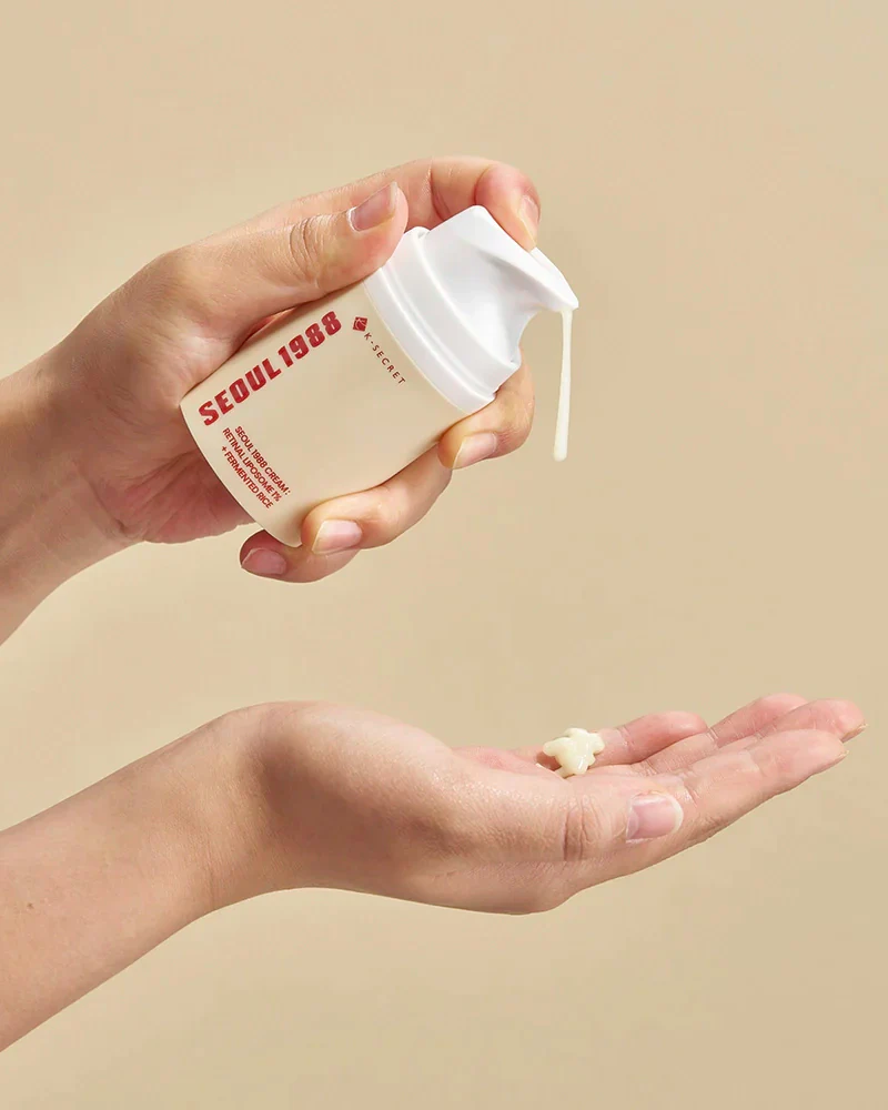 K-SECRET SEOUL 1988 Cream Retinal Liposome 1% + Fermented Rice - Image 3