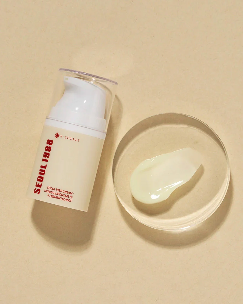 K-SECRET SEOUL 1988 Cream Retinal Liposome 1% + Fermented Rice - Image 4