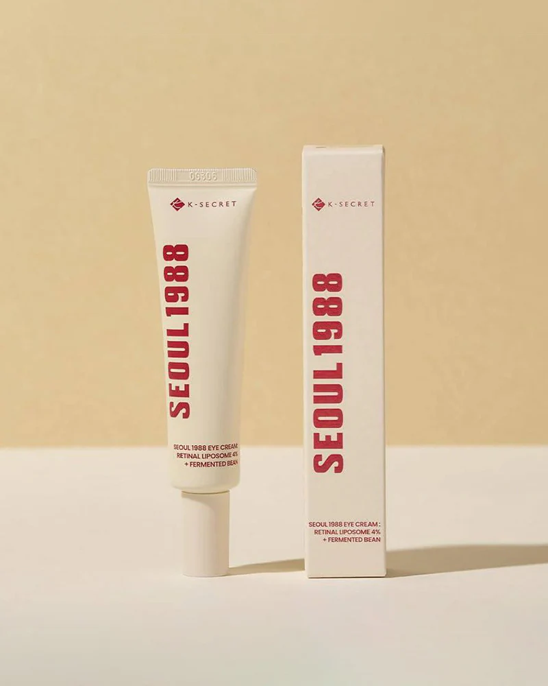 K-SECRET SEOUL 1988 Eye Cream: Retinal Liposome 4% + Fermented Bean 30ml