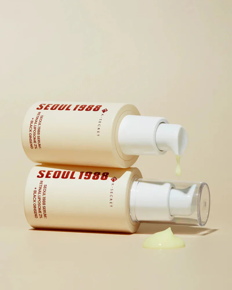K-SECRET SEOUL 1988 Serum: Retinal Liposome 2% + Black Ginseng 30ml - Image 2