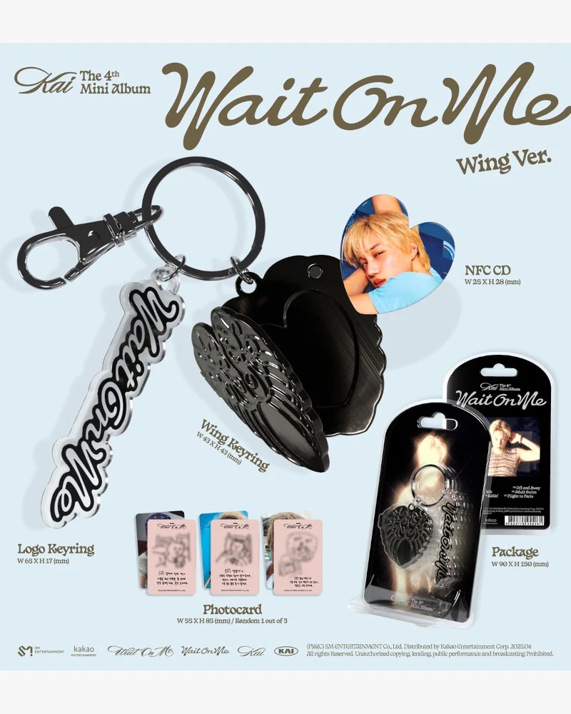 KAI (EXO) - 4th mini album [Wait On Me] (Wing Ver.) - Image 2