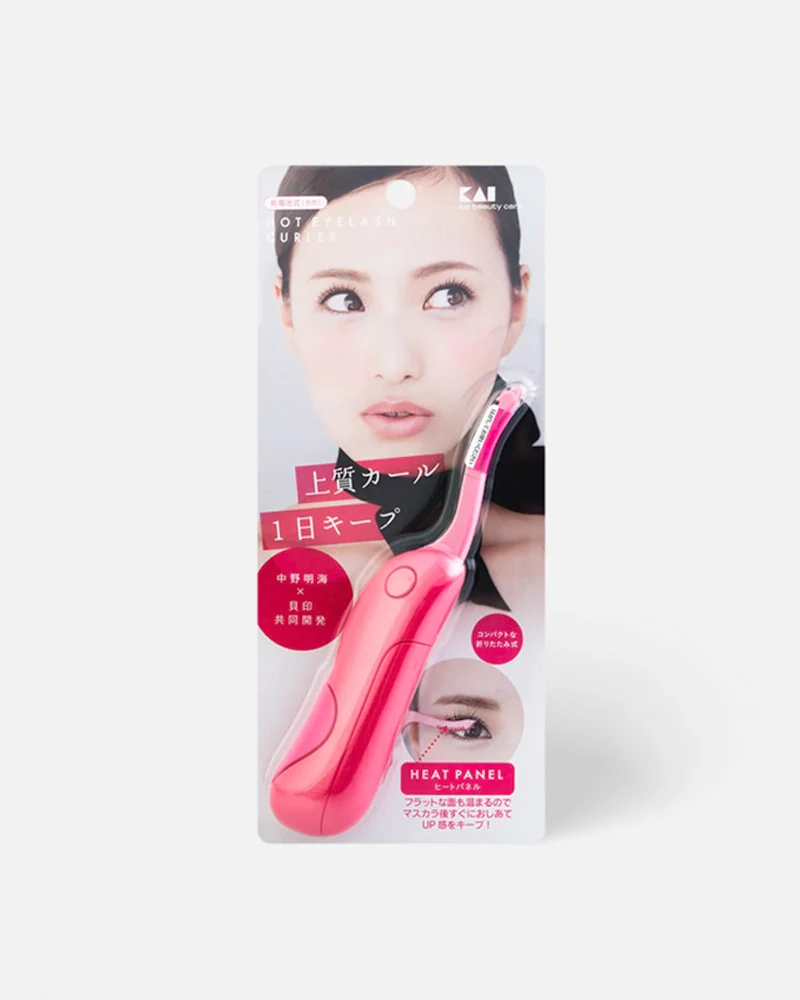 KAI Hot Eyelash Curler #Juicy Pink - Image 2