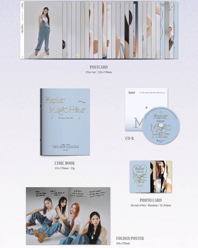 Kep1er - 5TH MINI ALBUM [Magic Hour] (Unit Ver.) (2 Versions) - Image 7
