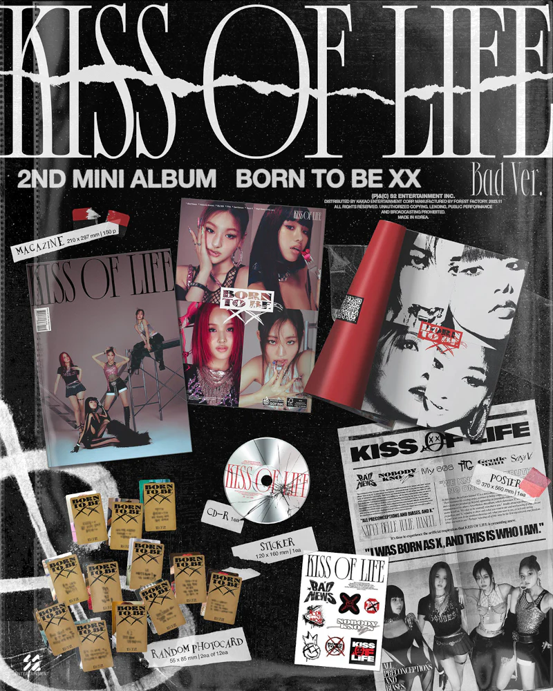 KISS OF LIFE - 2ND MINI ALBUM [Born to be XX] (2 Versions) - Image 2