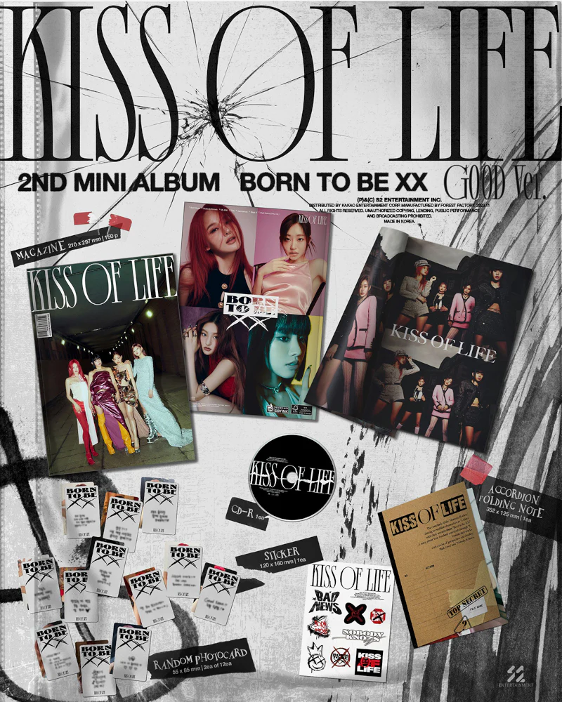 KISS OF LIFE - 2ND MINI ALBUM [Born to be XX] (2 Versions) - Image 3