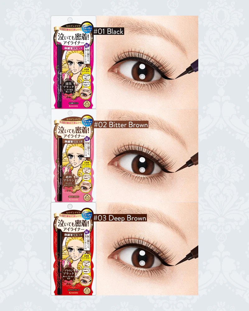 KISSME Heroine Make Smooth Liquid Eyeliner Super Keep - Image 4
