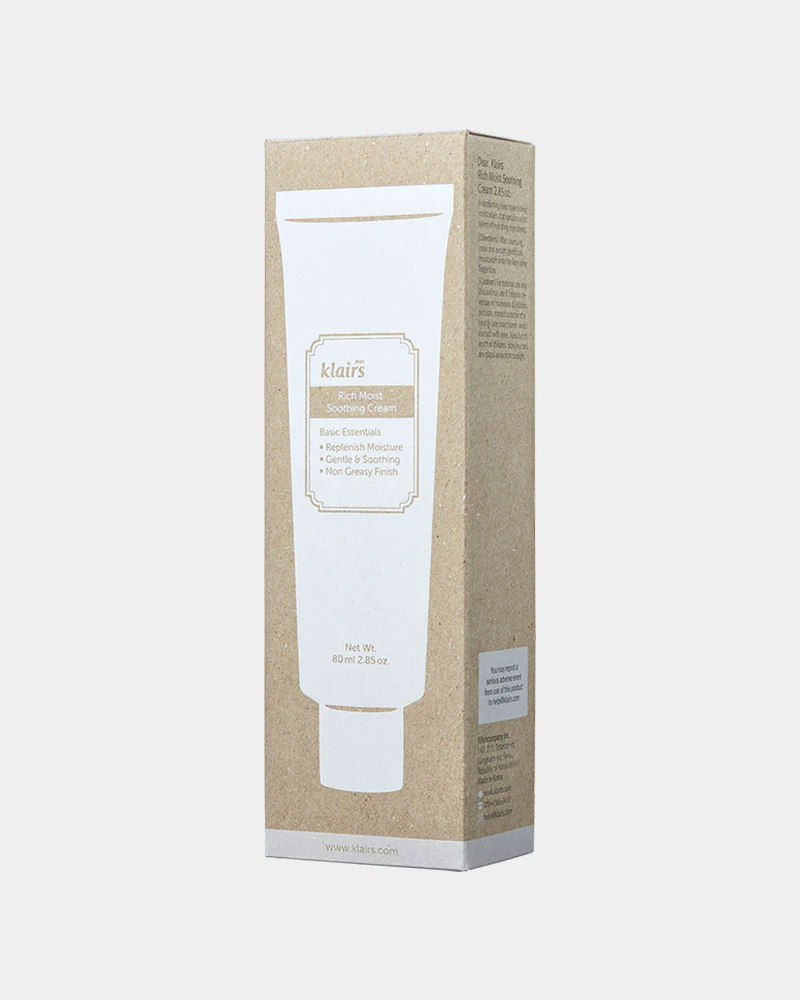 Klairs Rich Moist Soothing Cream 80mL (Renewal) - Image 5