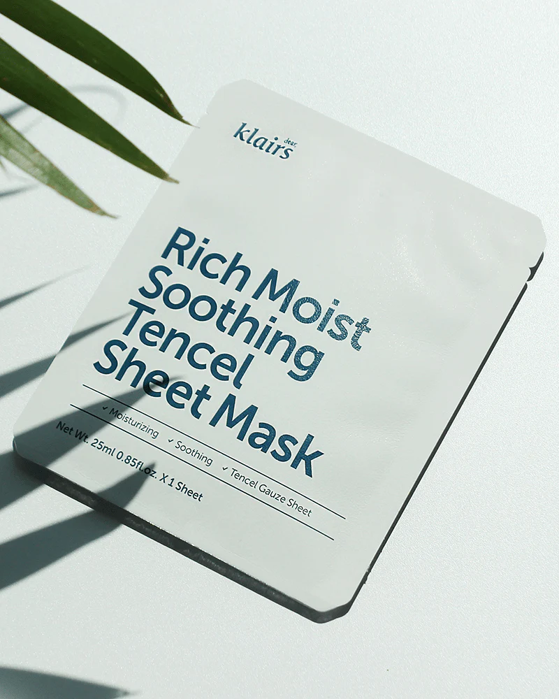 Klairs Rich Moist Soothing Tencel Sheet Mask - Image 2