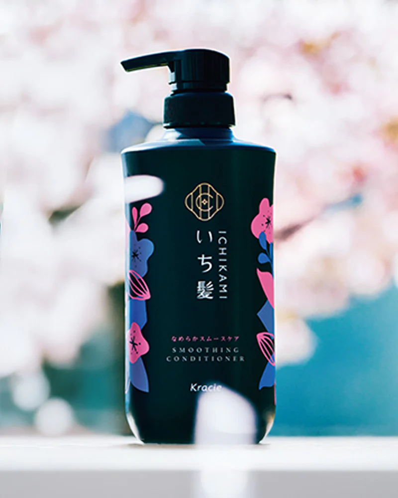 Kracie Ichikami Smoothing Care Conditioner Pump - Image 2