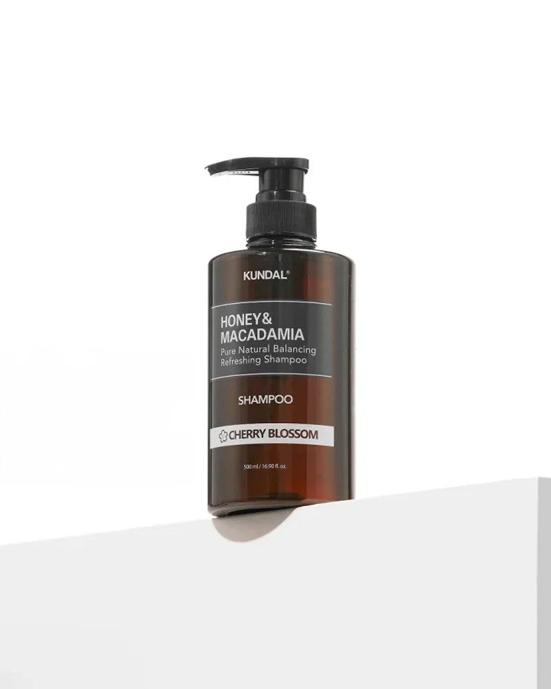 KUNDAL Honey & Macadamia Nature Shampoo #Cherry Blossom - Image 3