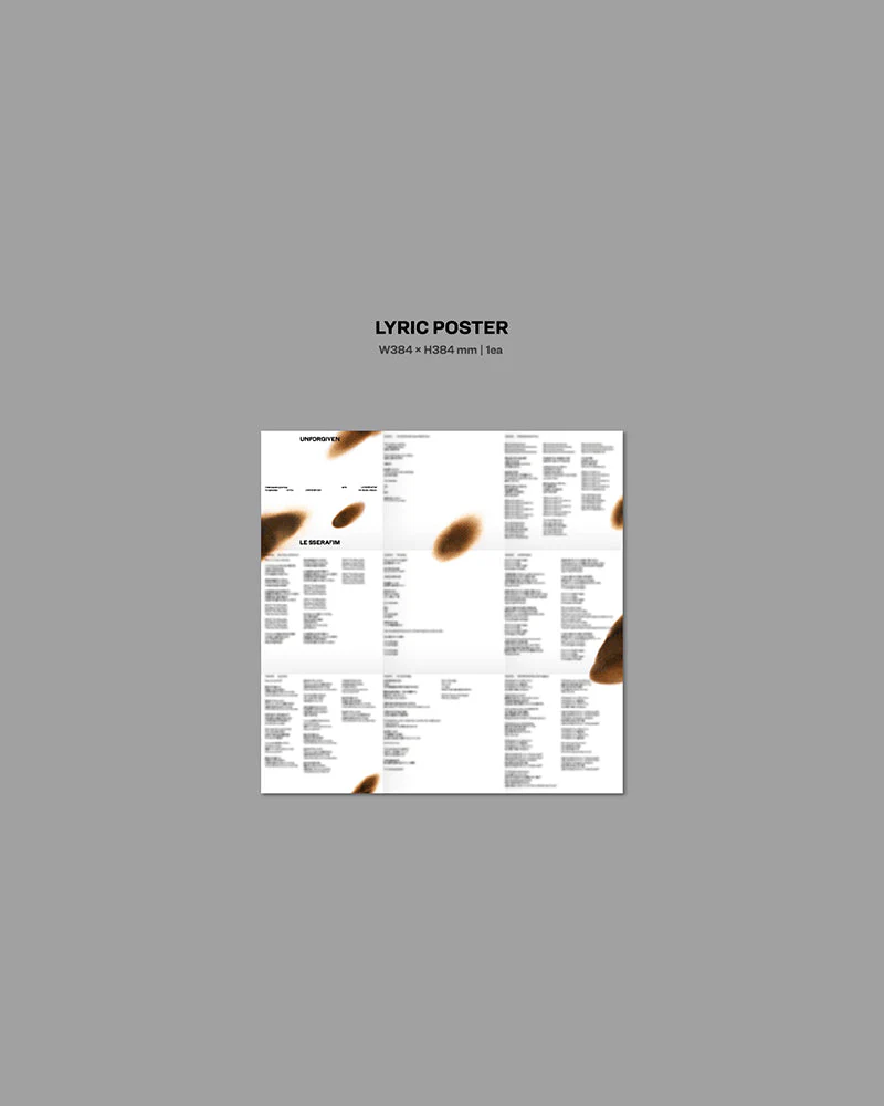 LE SSERAFIM - 1ST STUDIO ALBUM 'UNFORGIVEN' (COMPACT VER.) - Image 7