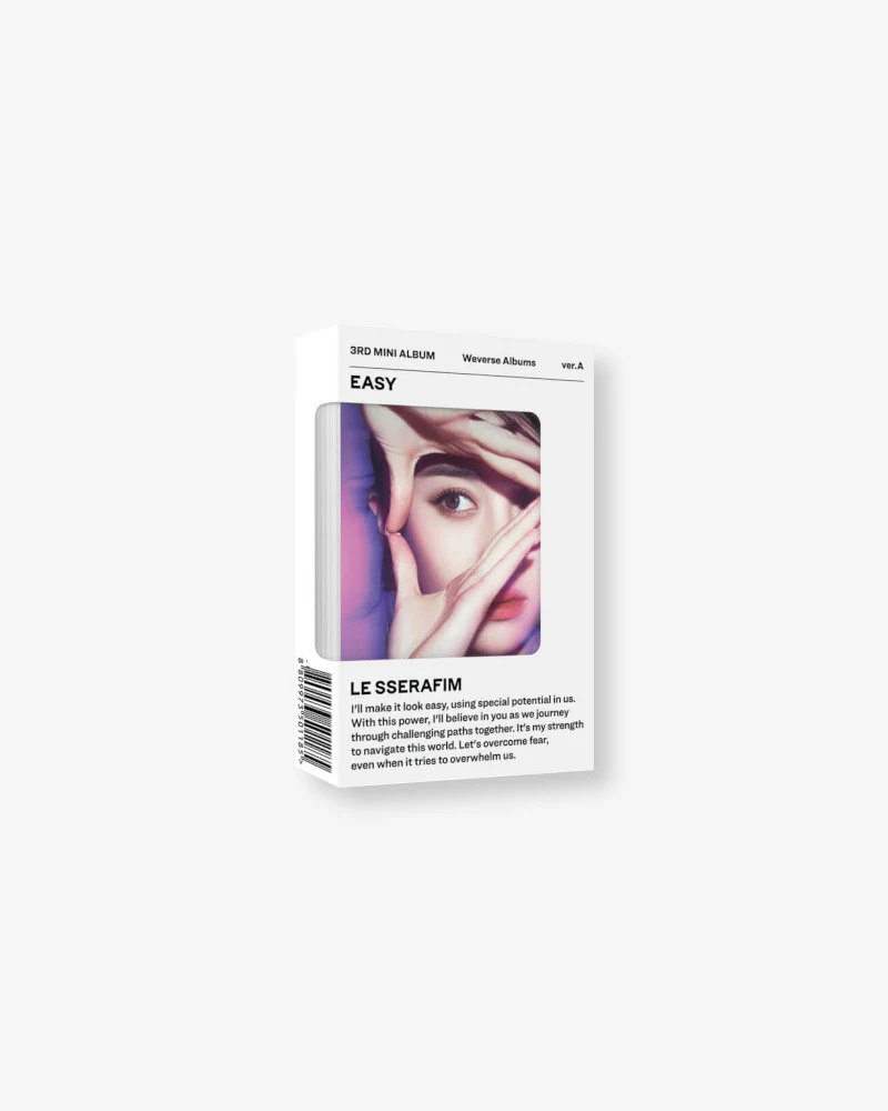 LE SSERAFIM - 3RD MINI ALBUM [EASY] (WEVERSE Ver.) (2 Versions) - Image 5