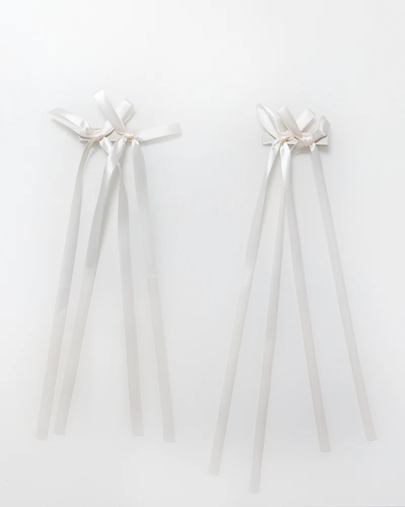 Long Ribbon Hair Clip - Image 4