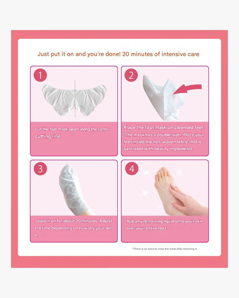 Lucky Trendy New Foot Mask - Image 3