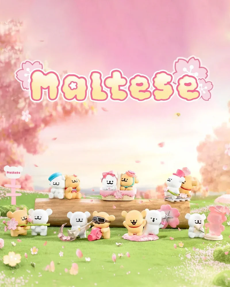Maltese Cherry Blossoms Series Blind Box