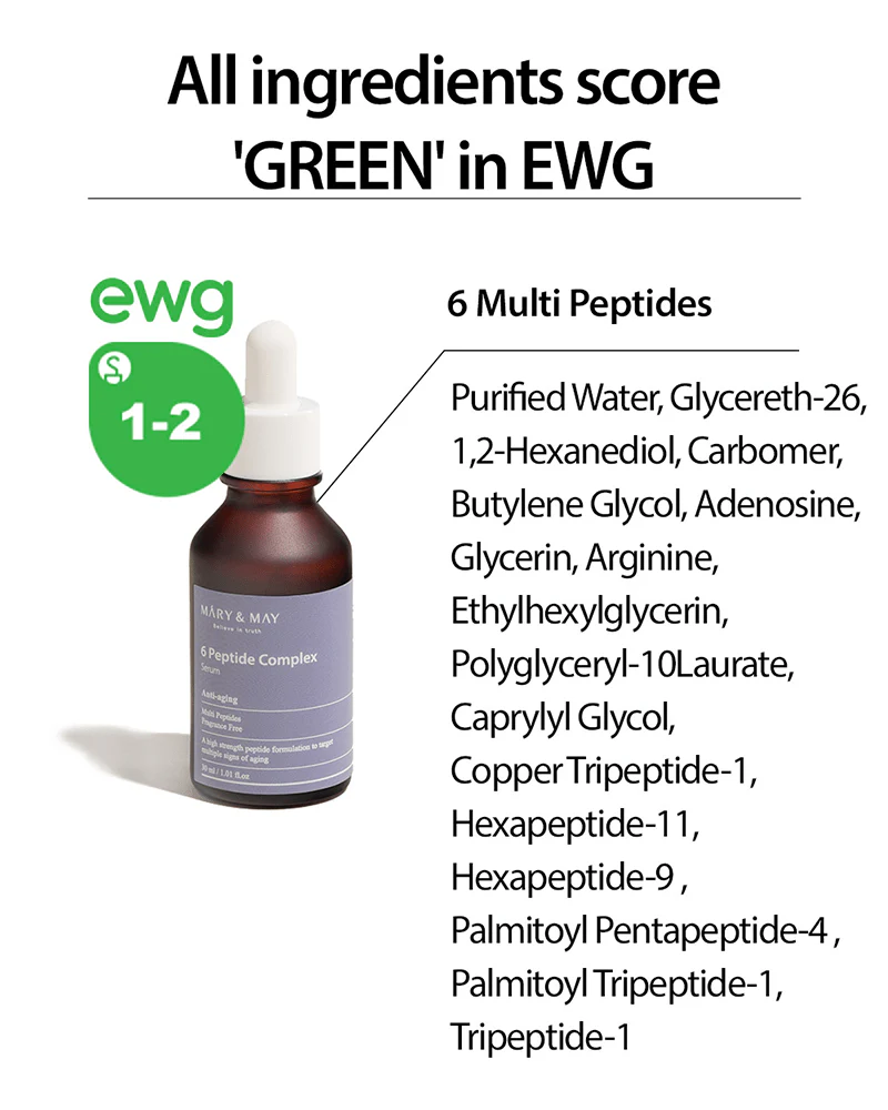 MARY & MAY 6 Peptide Complex Serum - Image 3