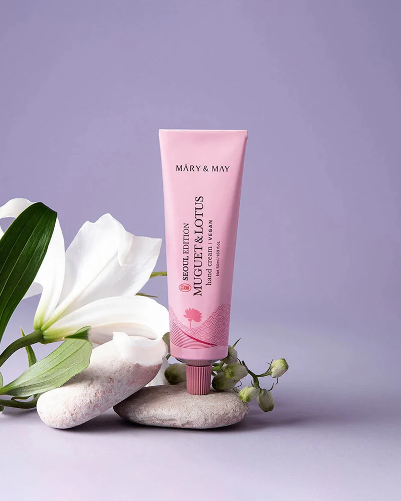 MARY & MAY Muguet & Lotus Hand Cream - Image 2