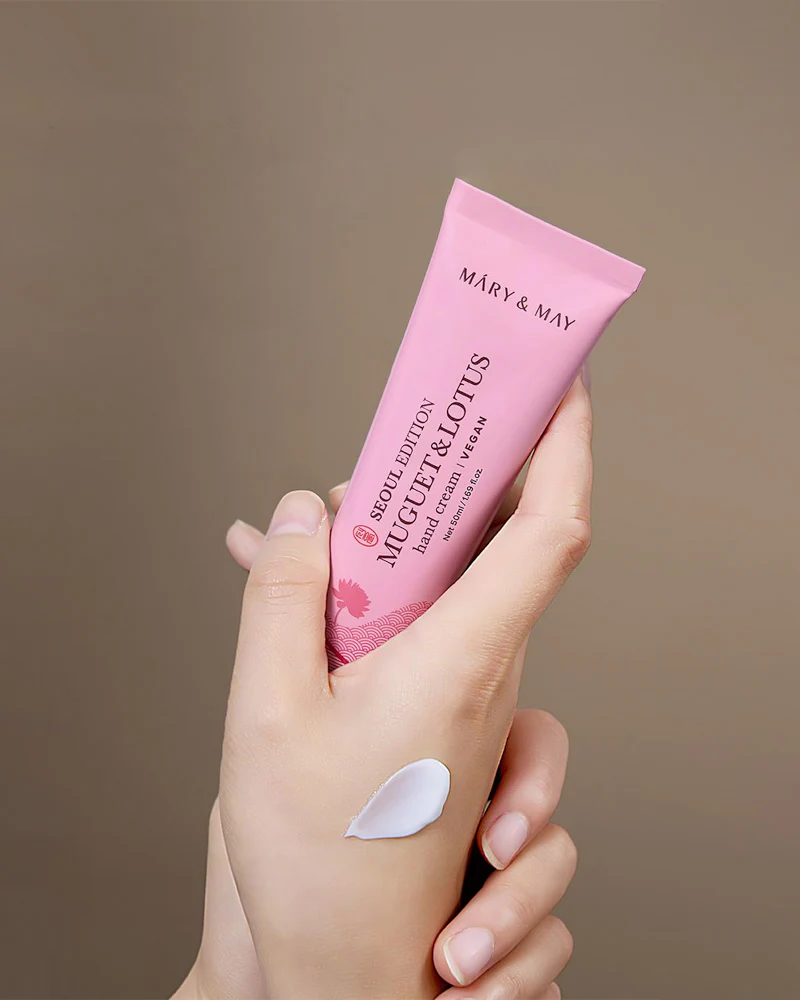 MARY & MAY Muguet & Lotus Hand Cream - Image 3