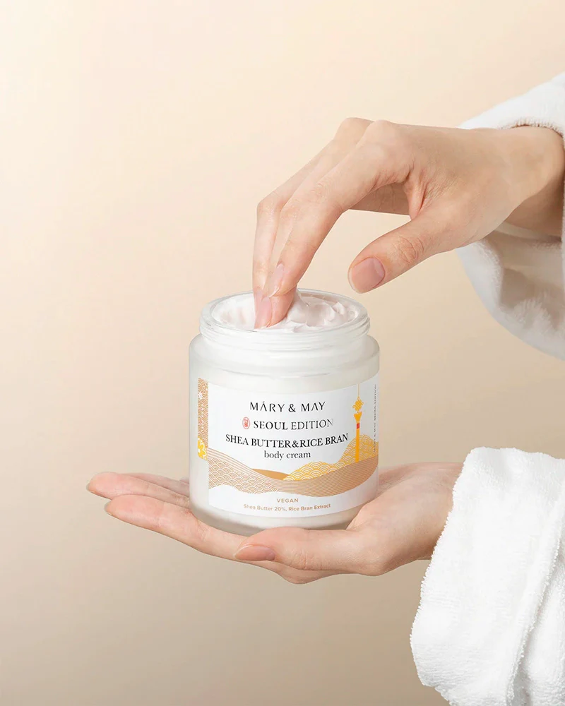 MARY & MAY Shea Butter & Rice Bran Body Cream - Image 3