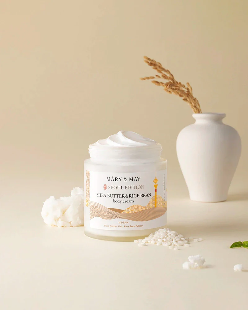 MARY & MAY Shea Butter & Rice Bran Body Cream - Image 4