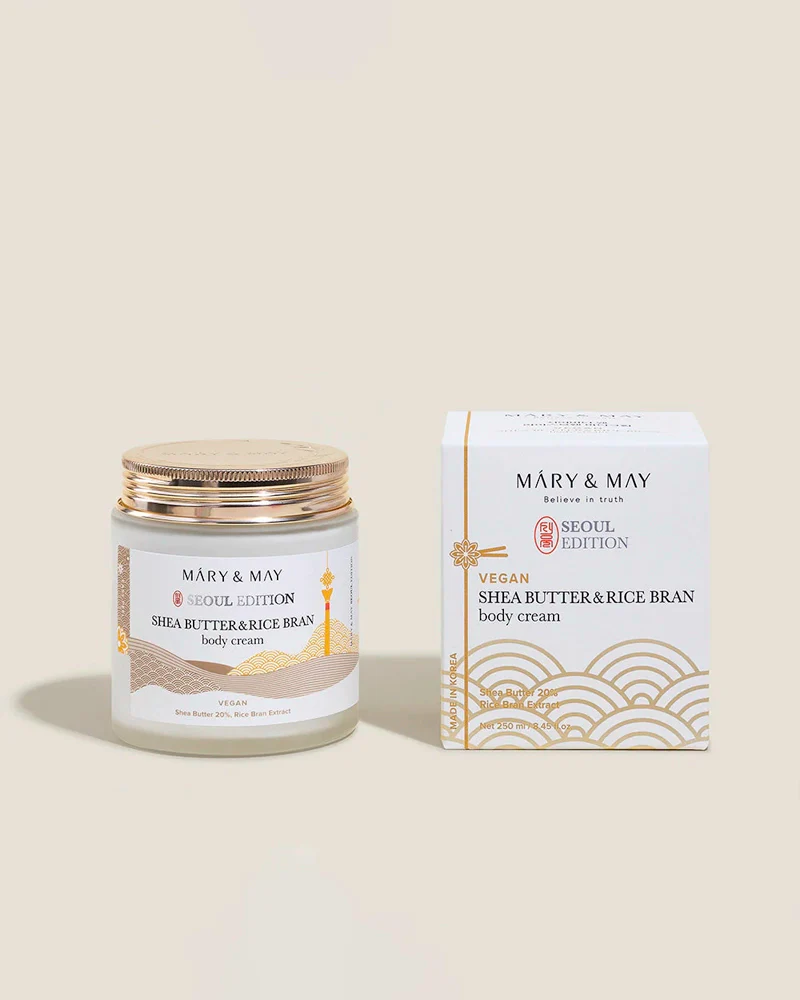 MARY & MAY Shea Butter & Rice Bran Body Cream - Image 5