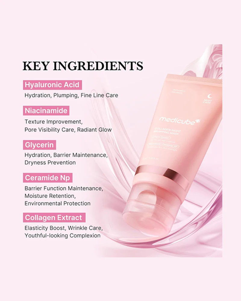 medicube Collagen Night Wrapping Mask - Image 3