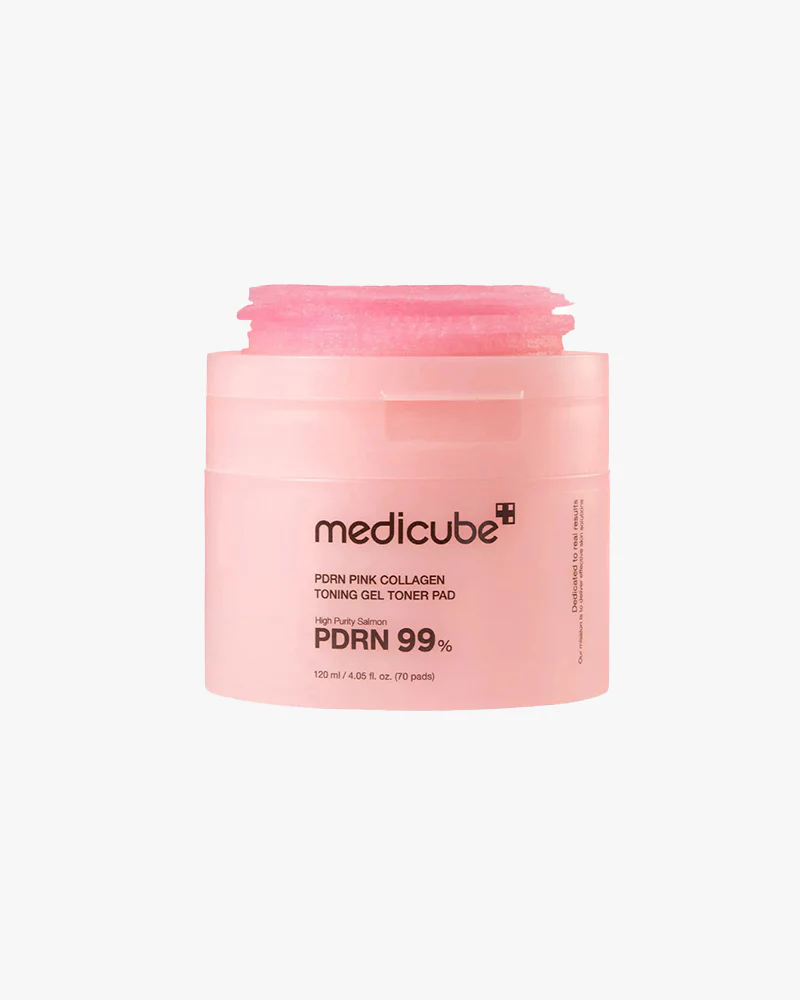 medicube PDRN Pink Collagen Toning Gel Toner Pad - Image 4
