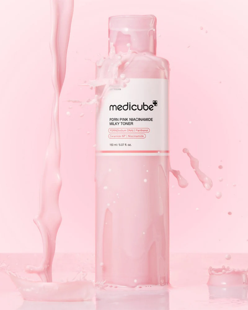 medicube PDRN Pink Niacinamide Milky Toner - Image 3
