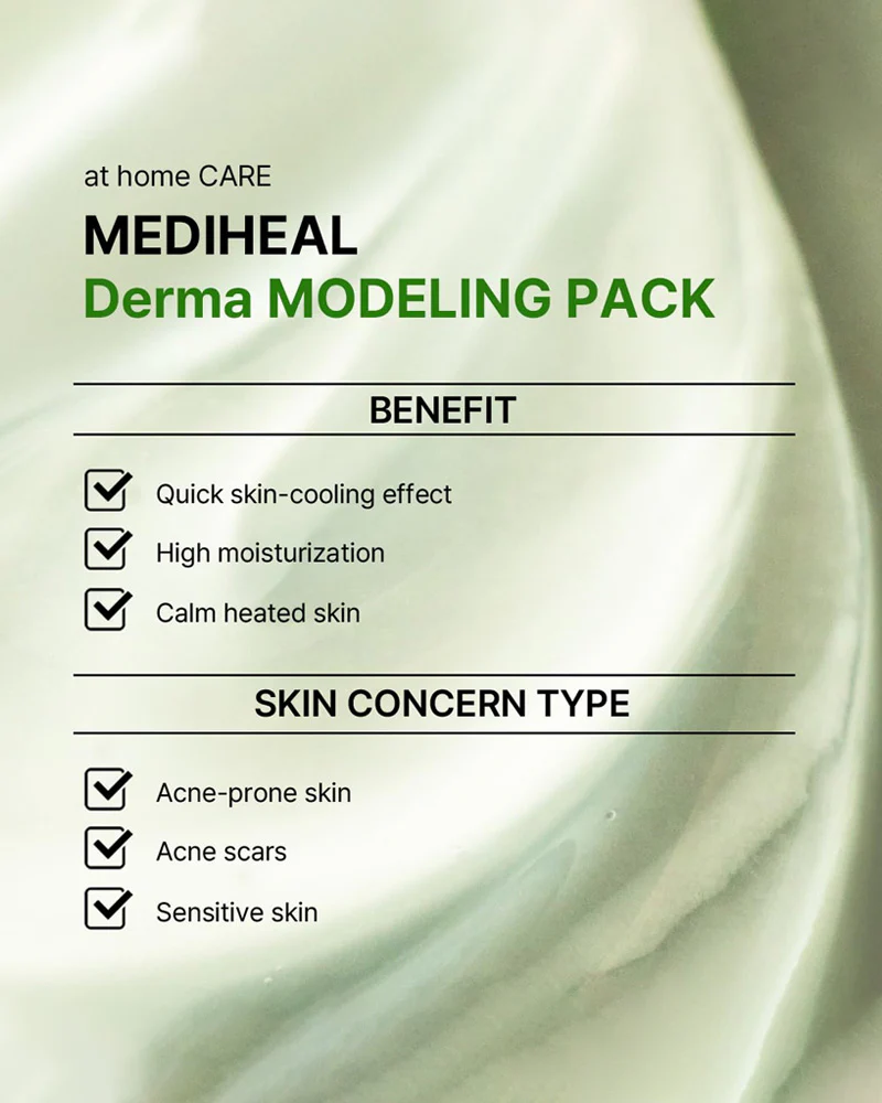MEDIHEAL Derma Modeling Pack #Teatree Calming - Image 4