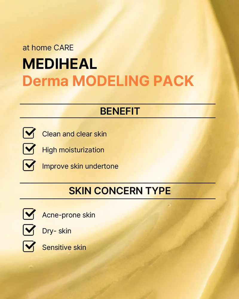 MEDIHEAL Derma Modeling Pack #Vitamin Brightening - Image 4