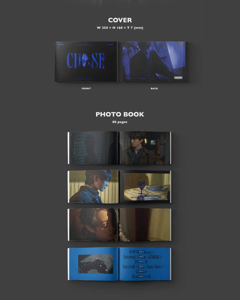 MINHO (SHINee) - 1st Mini Album [CHASE] (Beginning Ver.) - Image 2