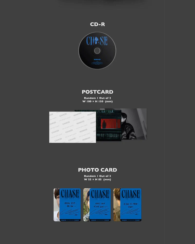 MINHO (SHINee) - 1st Mini Album [CHASE] (Beginning Ver.) - Image 3