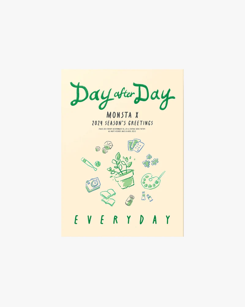 MONSTA X 2024 SEASON'S GREETINGS [Day after Day] (EVERYDAY Ver.)