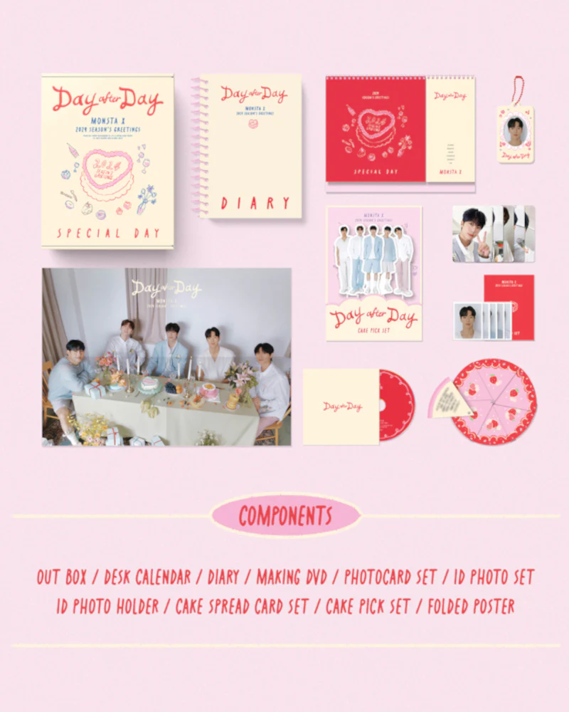 MONSTA X 2024 SEASON'S GREETINGS [Day after Day] (SPECIAL DAY Ver.) - Image 2